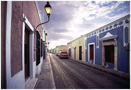 Mex-15.jpg - Straße in Oaxaca